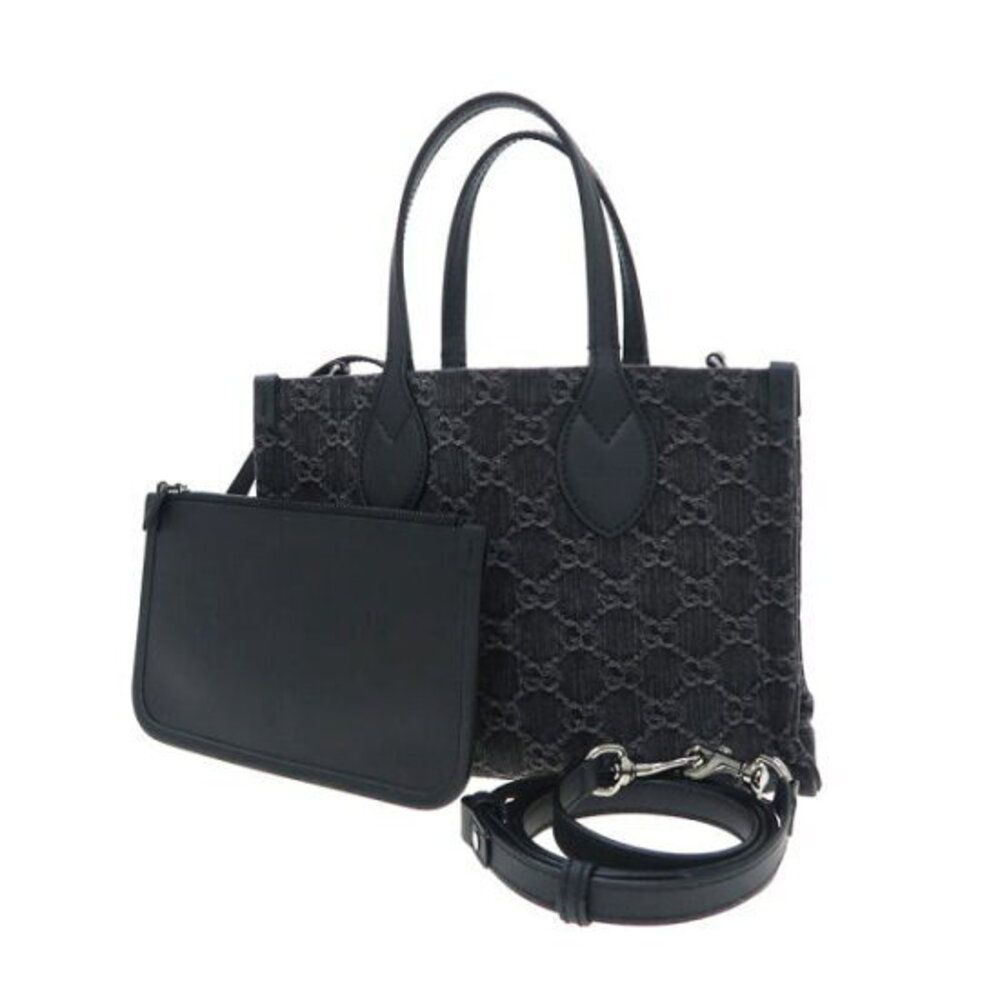 Gucci GG Denim Handbag